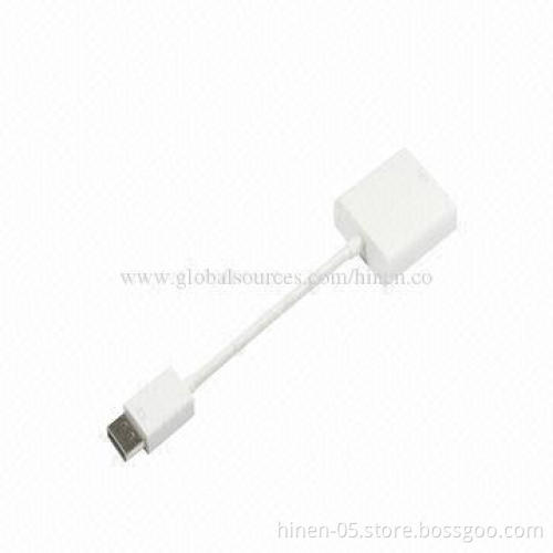 DisplayPort to VGA Adapter, Supports Analog Video Output Up to UXGA and 1080p with 10-bit DAC
